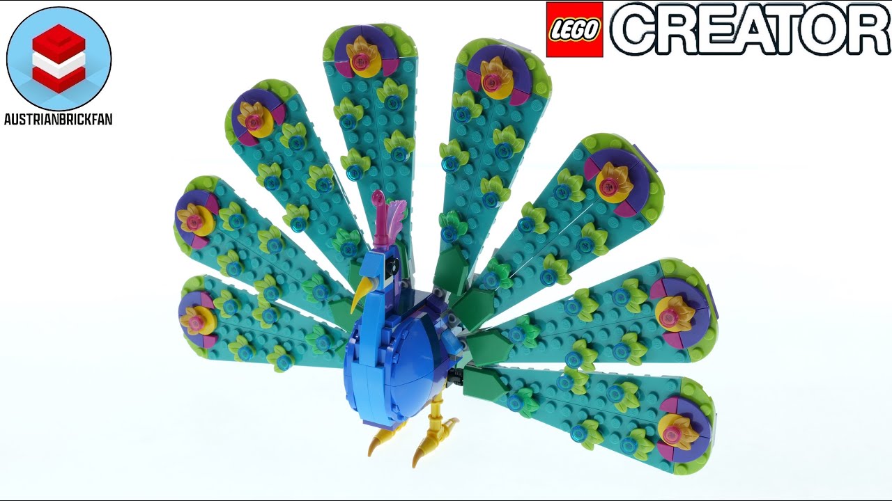 LEGO Exotic Peacock – LEGO Creator 31157 Speed Build Review