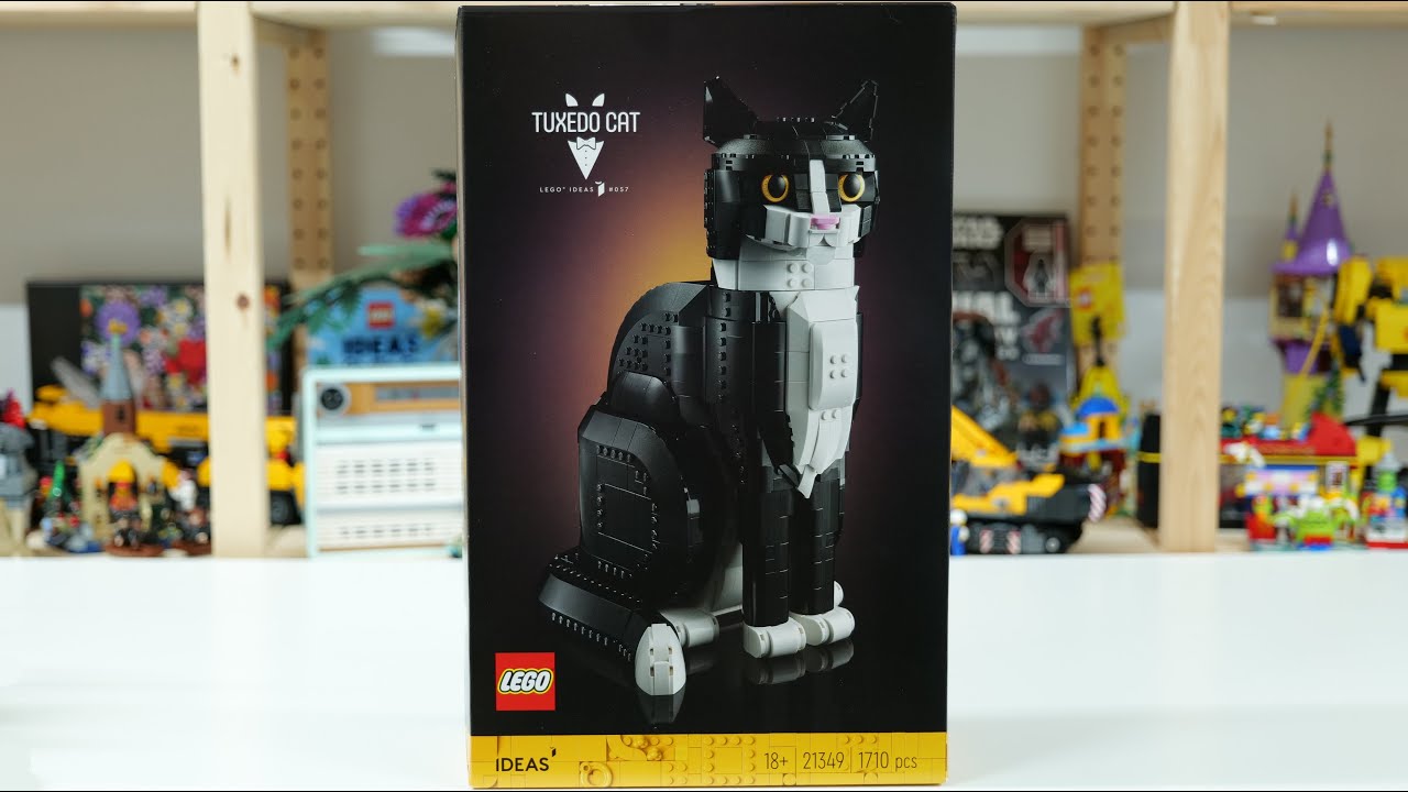 LEGO Ideas 21349 Tuxedo Cat – LEGO Speed Build Review