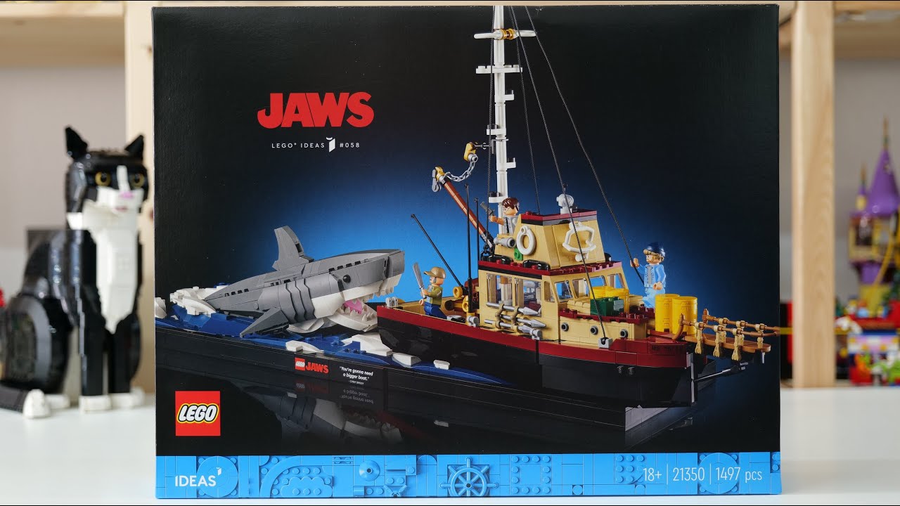 LEGO Ideas 21350 Jaws – LEGO Speed Build