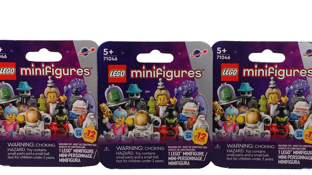 Lego Minifigures Series 26 Space Blind Box Unboxing Review