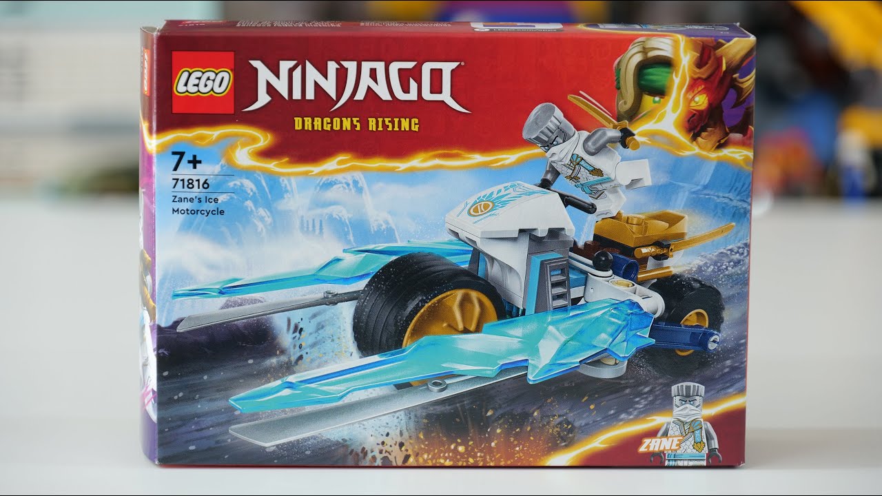 LEGO Ninjago 71816 Zane’s Ice Motorcycle – LEGO Speed Build Review