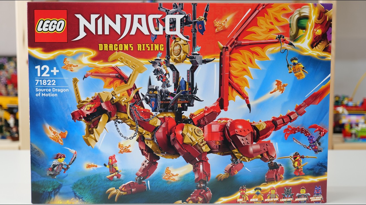 LEGO Ninjago 71822 Source Dragon of Motion – LEGO Speed Build Review