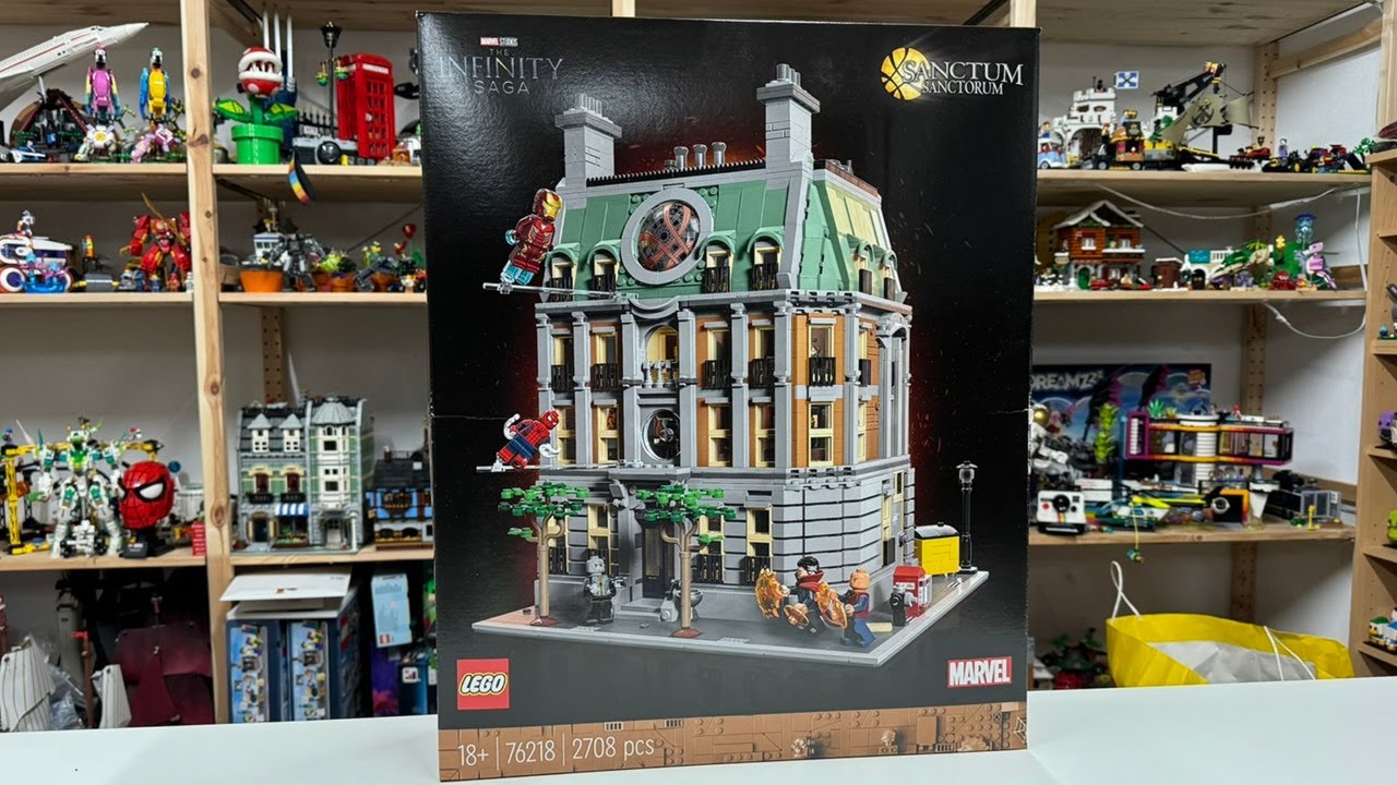 LEGO Sanctum Sanctorum Live Build Part 1 - LEGO Marvel 76218