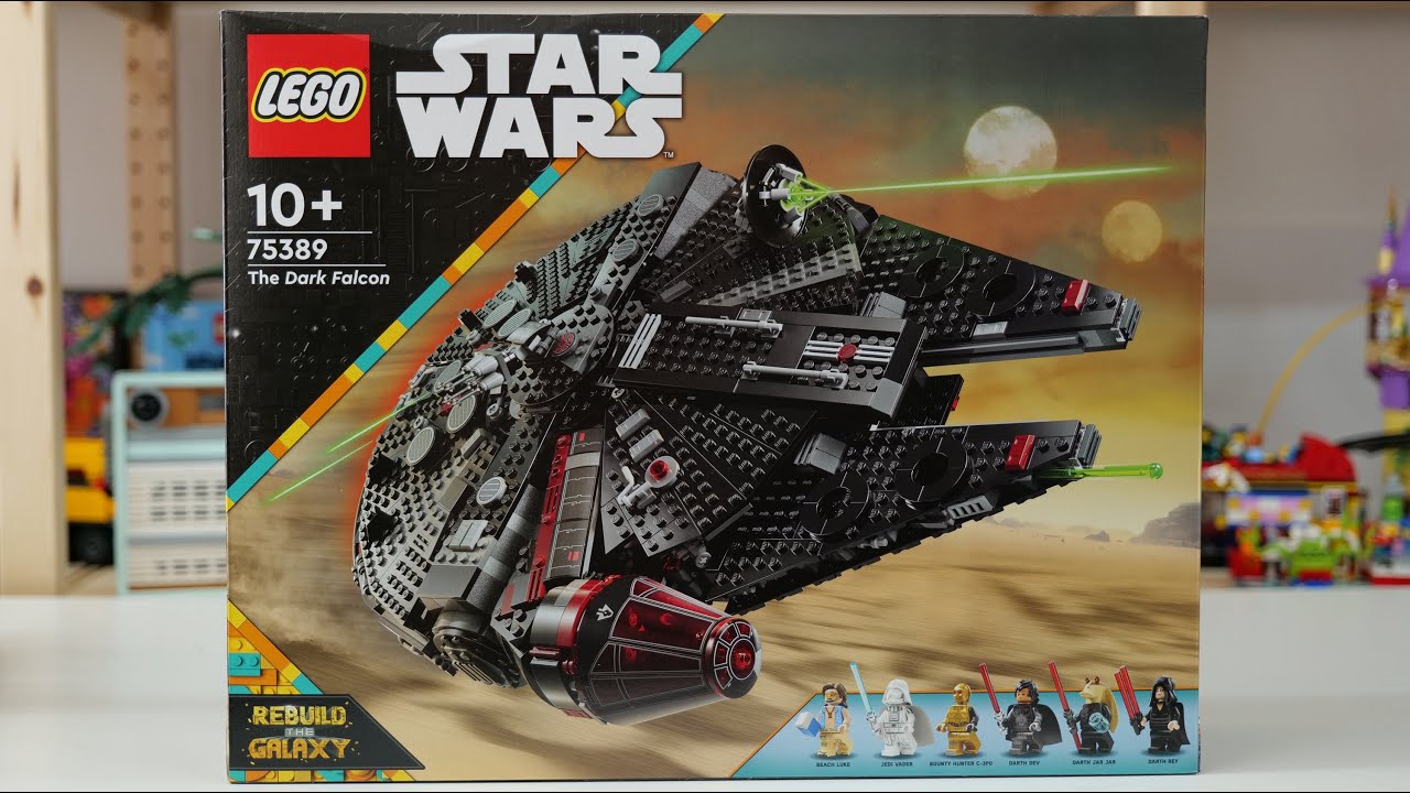 LEGO Star Wars 75389 The Dark Falcon - LEGO Speed Build Review