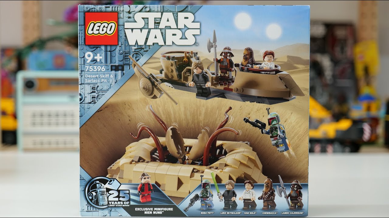 LEGO Star Wars 75396 Desert Skiff & Sarlacc Pit – LEGO Speed Build Review