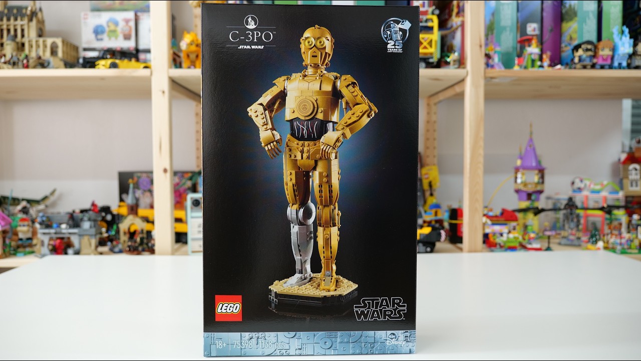 LEGO Star Wars 75398 C-3PO – LEGO Speed Build Review