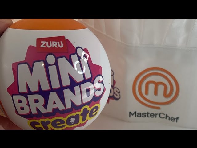 Making a Master Chef Dish with MiniBrands Create