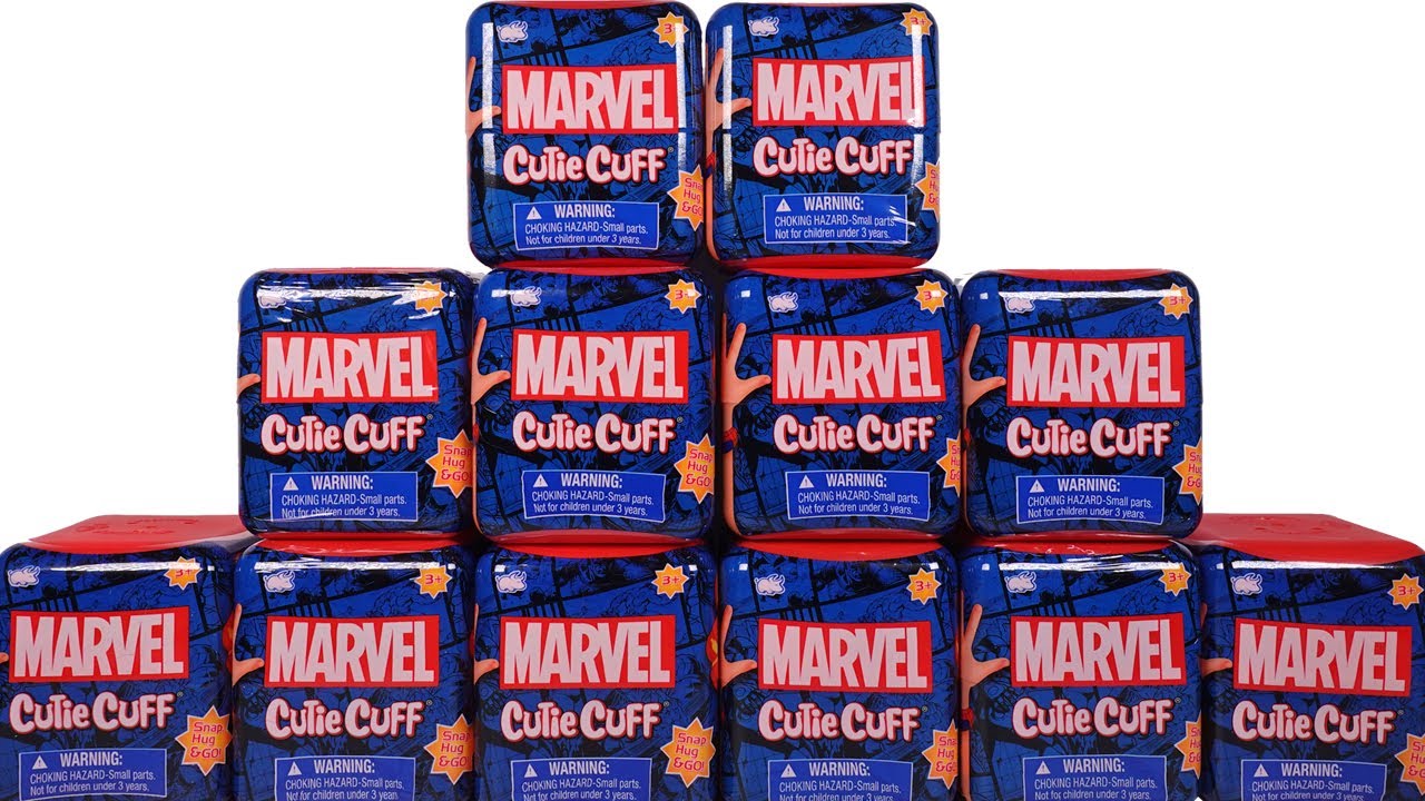 Marvel Cutie Cuffs Series 1 Blind Box FULL SET Unboxing Review