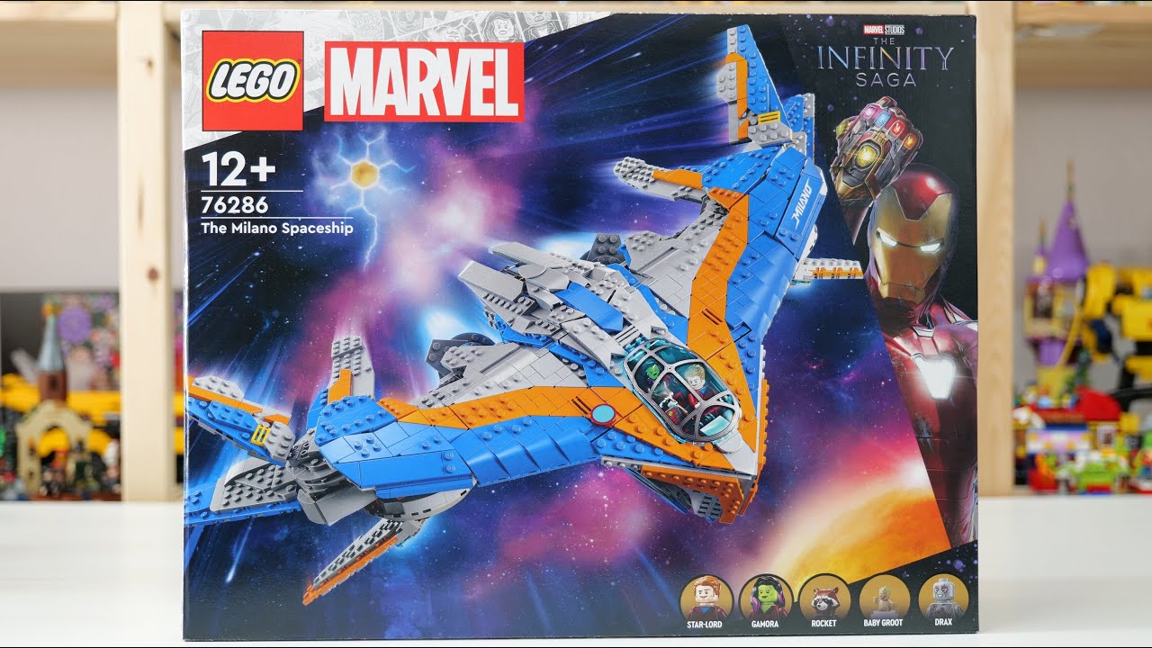 LEGO Marvel Super Heroes 76286 The Milano Spaceship – LEGO Speed Build Review