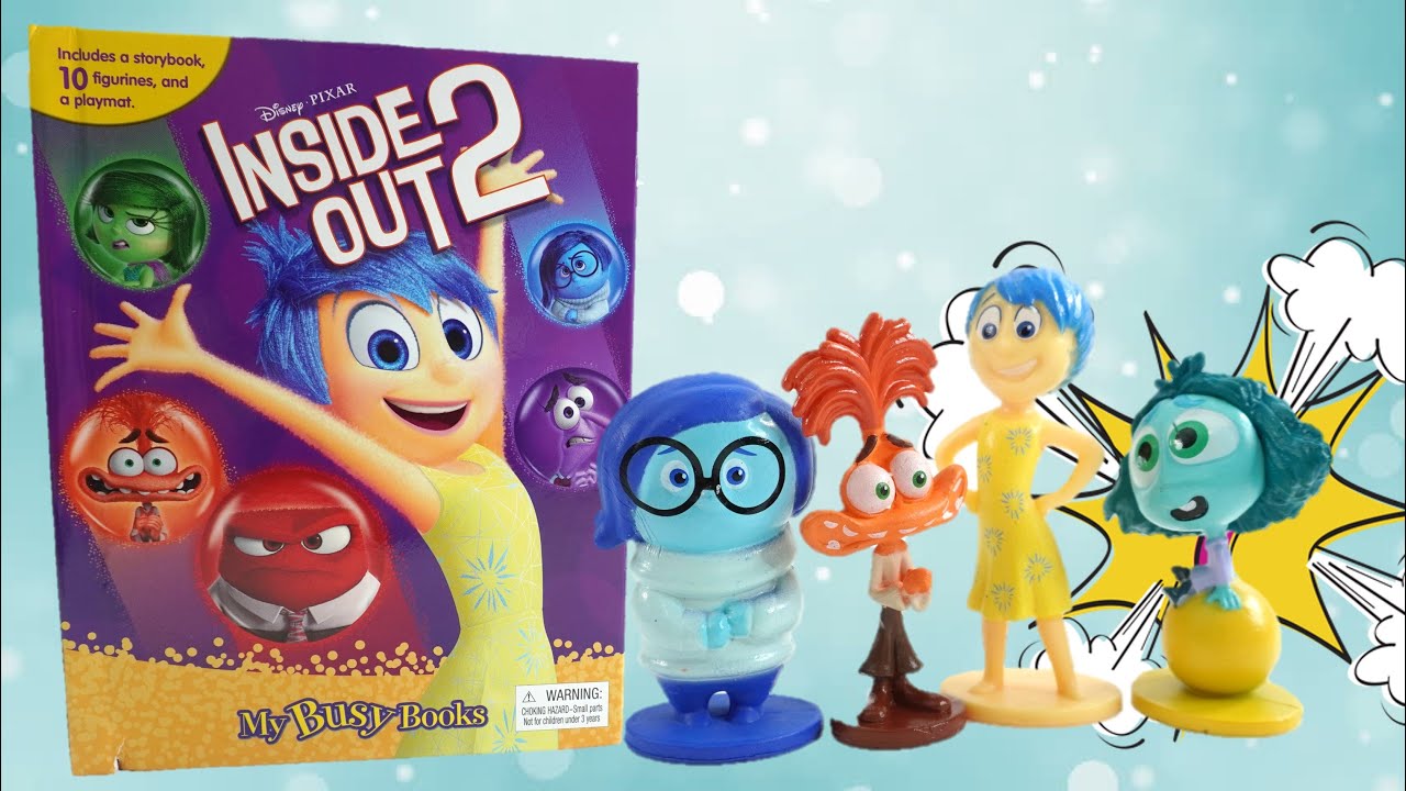 Meet the New Emotions from Disney’s New Inside Out 2 Movie My Busy Book