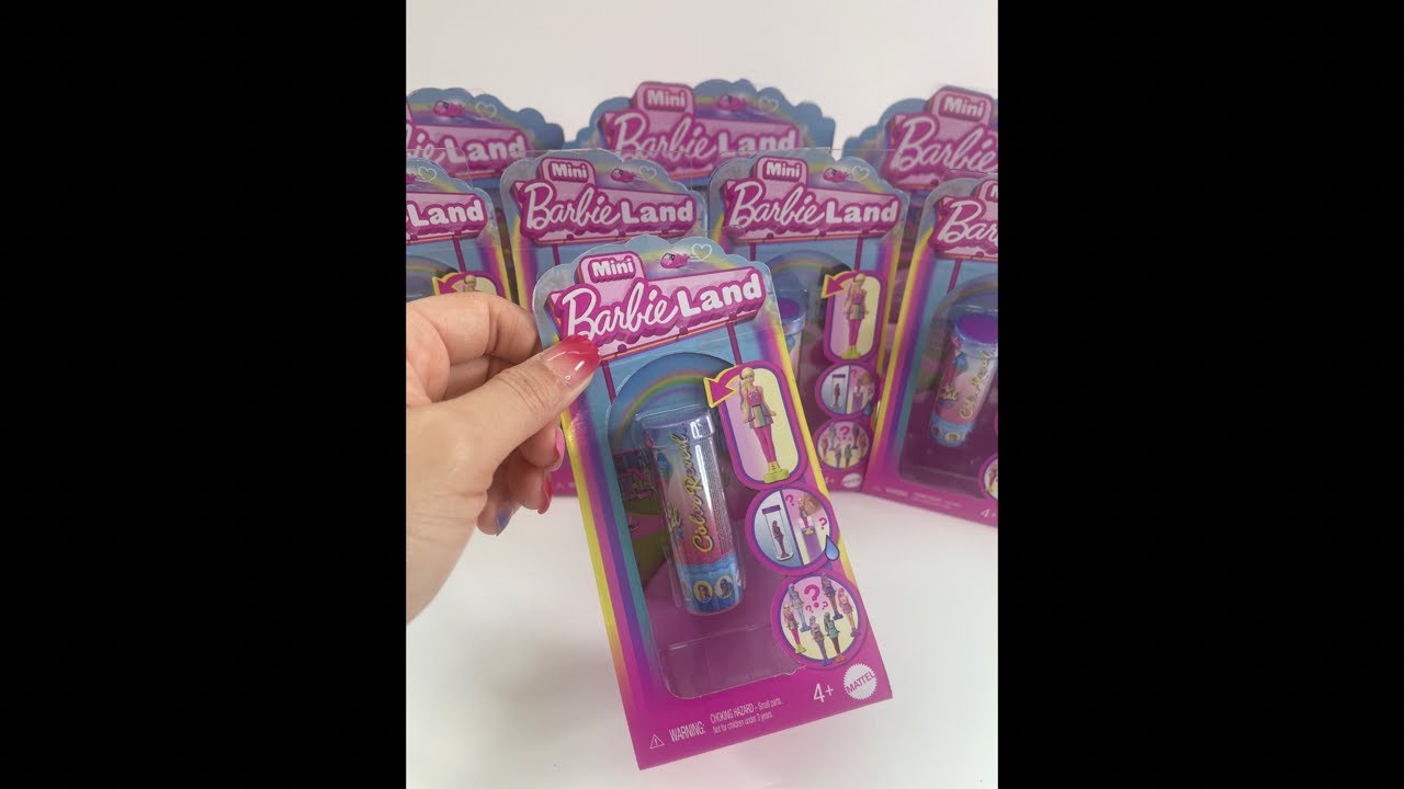 Mini BarbieLand Color Reveal Dolls