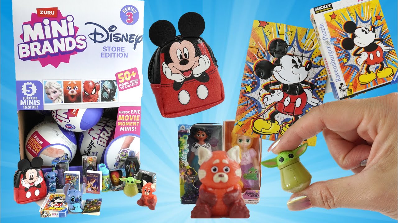 Mini Brands Disney Store Series 3 New Release