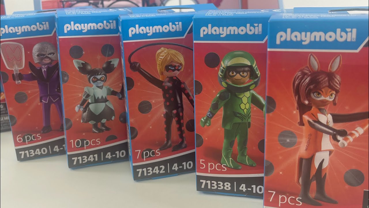 Miraculous Ladybug Playmobil Minifigures!