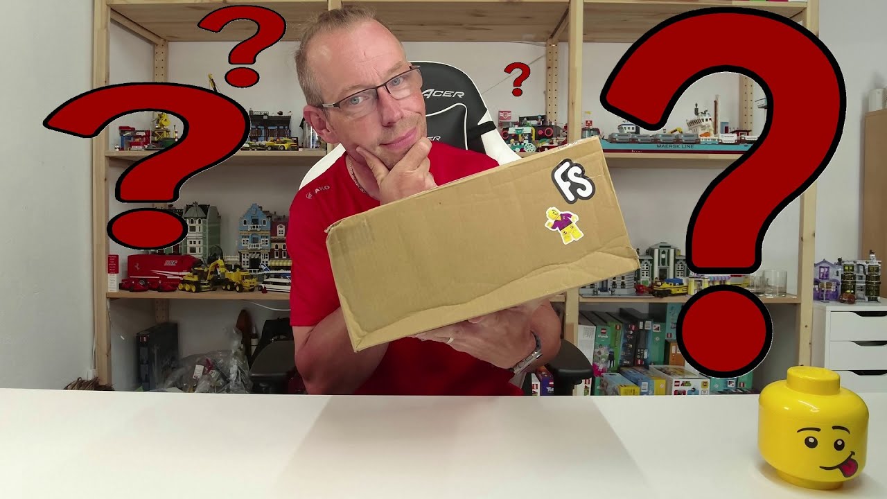 Mystery Unboxing - Influencer box from LEGO and Fingersoft