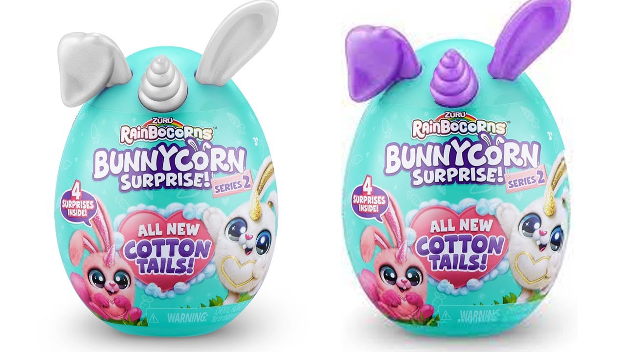 Zuru Rainbocorns Bunnycorn Surprise Series 2 Cottontails Plush Unboxing Review