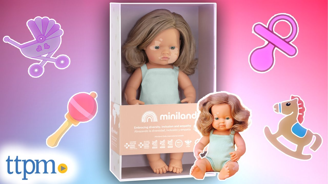 NEW Baby Doll with Vitiligo Promotes Diverse Dolls!