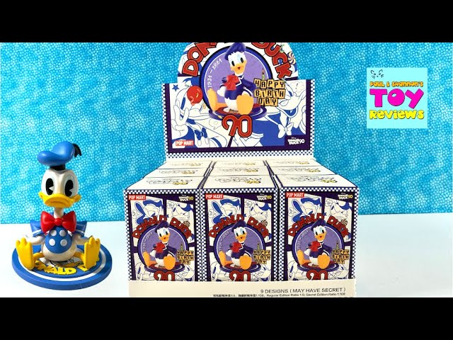 Disney Donald Duck 90th Birthday Pop Mart Blind Box Unboxing PSToyReviews