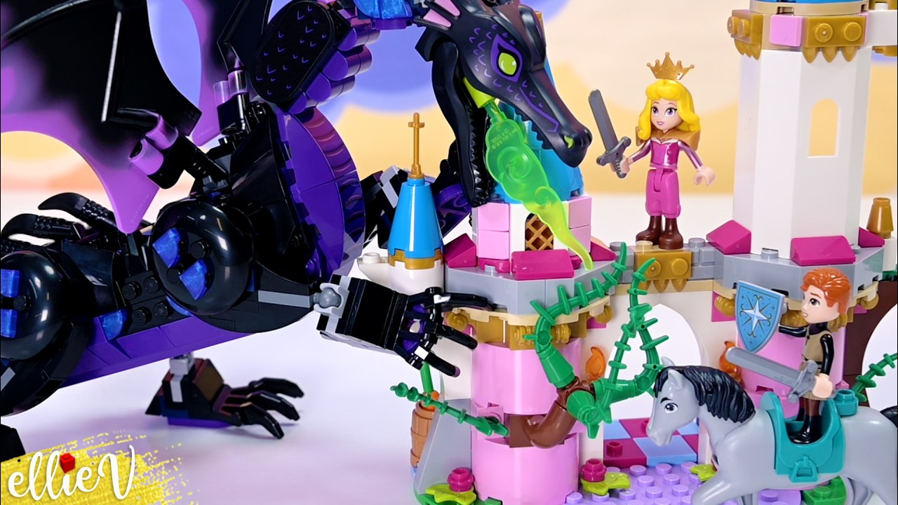 Maleficent’s dragon form is magnificent | Lego Disney Princess build & review 43240