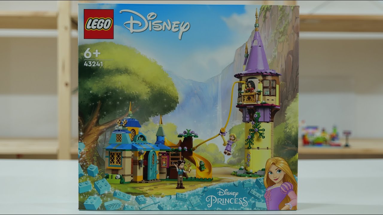 LEGO Disney 43241 Rapunzel’s Tower & The Snuggly Duckling Speed Build Review