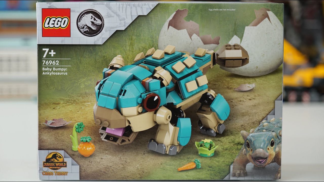 LEGO Jurassic World 76962 Baby Bumpy: Ankylosaurus – LEGO Speed Build Review