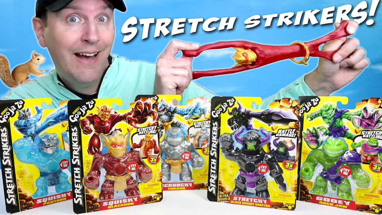 Heroes of Goo Jit Zu Stretch Strikers Medieval Knights Full Collection Review