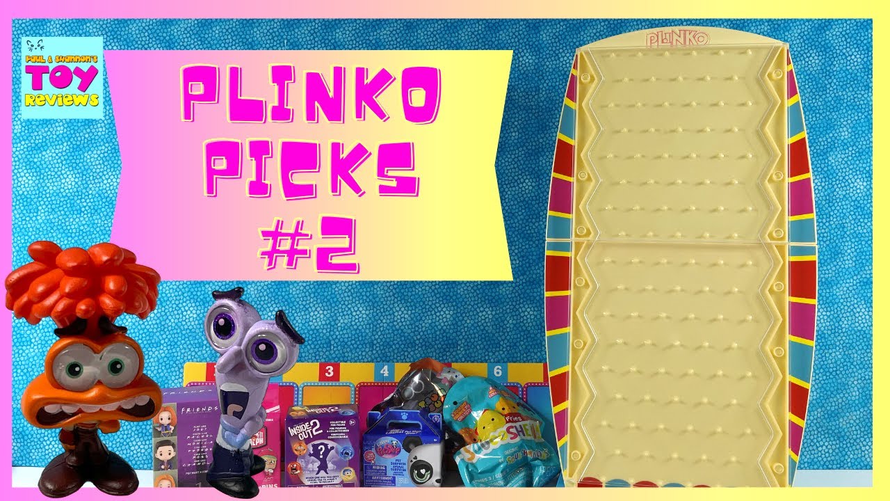 Plinko Picks What We Open #2 Blind Bag Box Fun | PSToyReviews