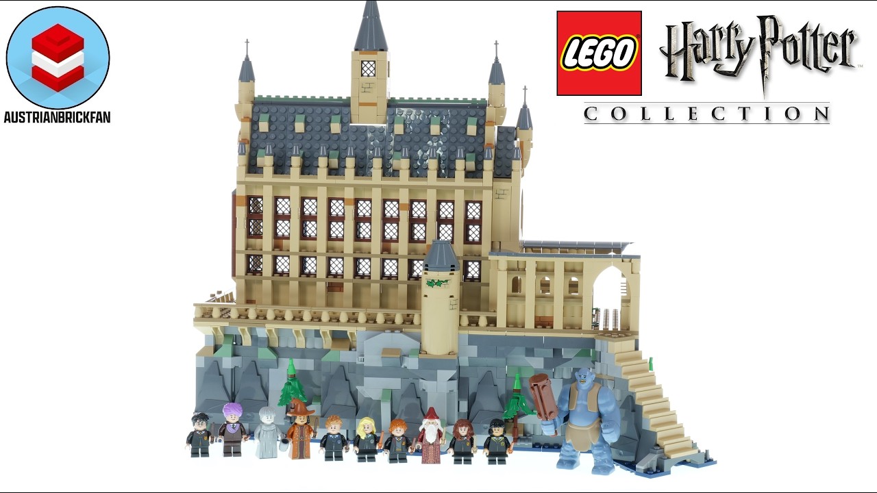 LEGO Harry Potter 76435 Hogwarts Castle: The Great Hall – LEGO Speed Build Review