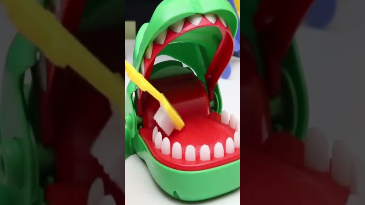 Spidey Hands Teaches How To Brush Teeth For Kids #shorts