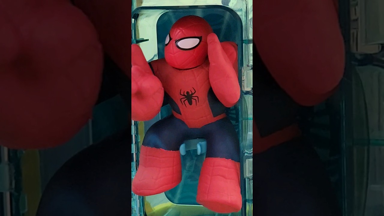 Spidey Turns Into Squishy Goo Jit Zu Spider-Man