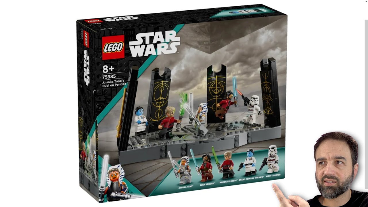 LEGO Star Wars Ahsoka Tano’s Duel on Peridea 75385 official pics & my thoughts