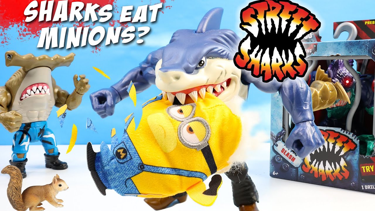 Street Sharks 30th Anniversary Collection Review Do they Eat Minions?