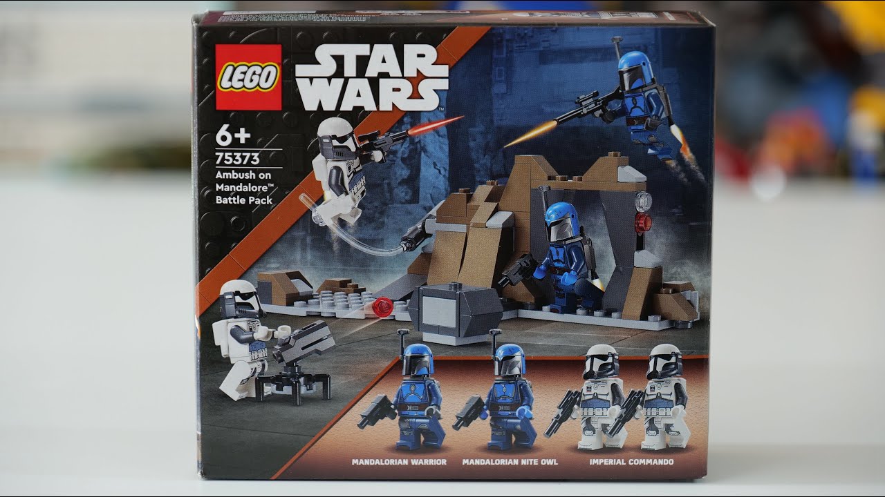 LEGO Star Wars 75373 Ambush on Mandalore Battle Pack – LEGO Speed Build Review