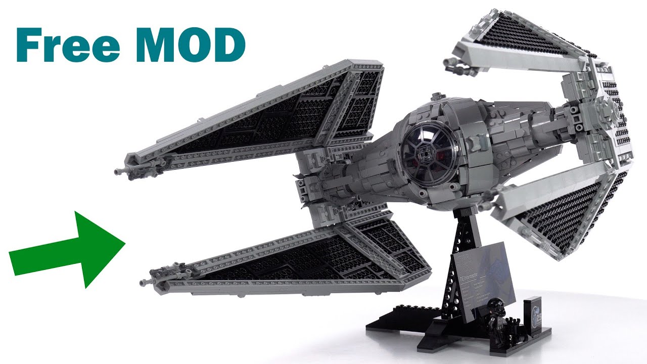 Fixing the UCS Interceptor’s biggest flaw, free — LEGO Star Wars 75382 quick hack