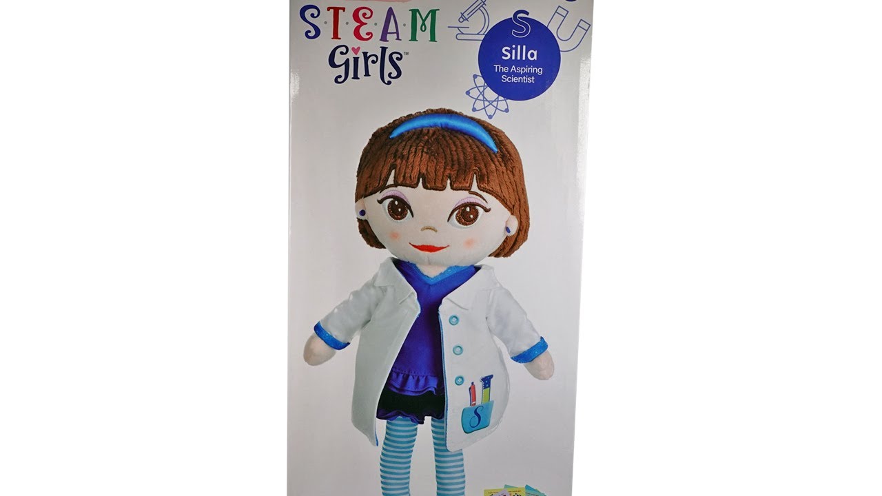 Theodora STEAM Girls Silla the Scientist Doll and Book Unboxing Review