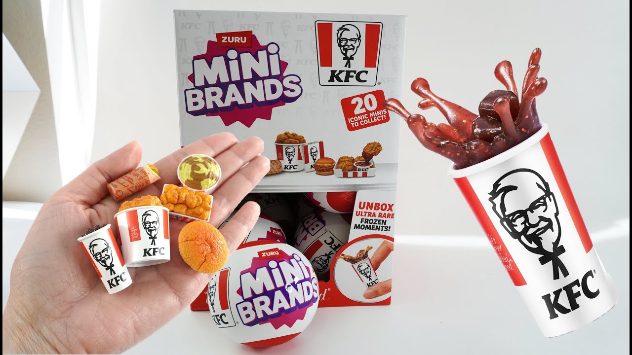 Tiniest Bucket of Chicken! New KFC MiniBrands Surprises