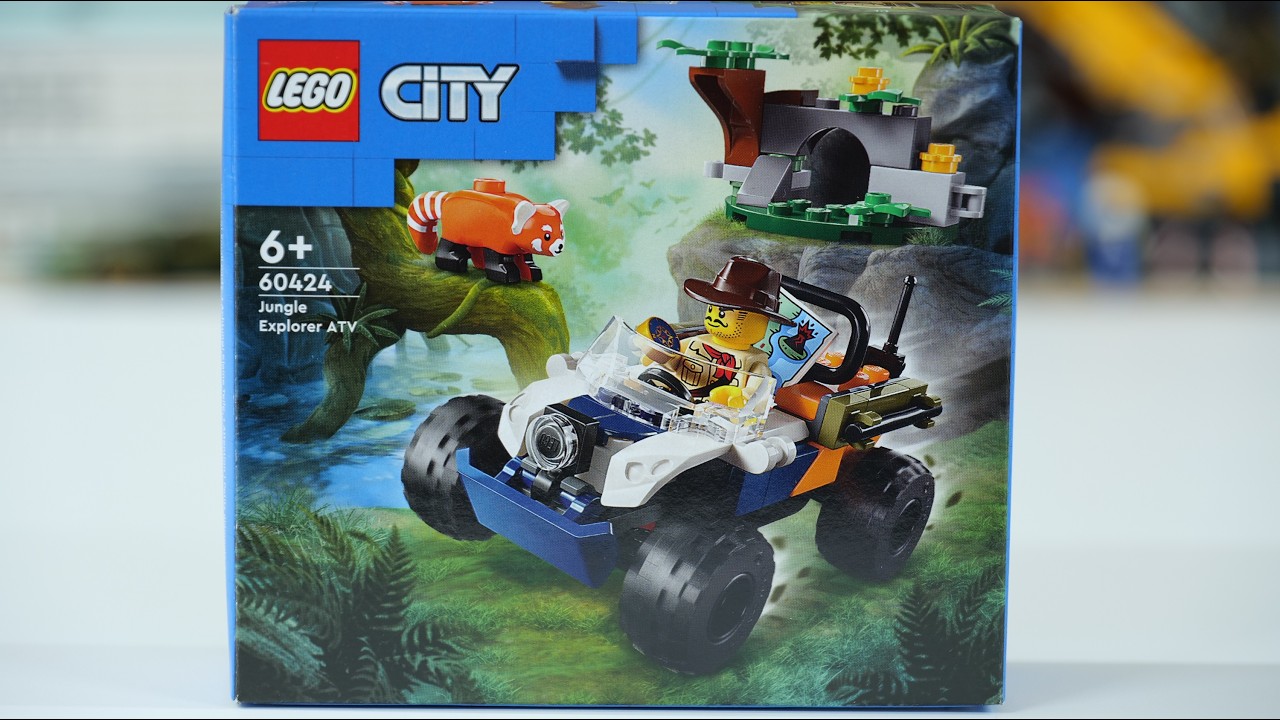 LEGO City 60424 Jungle Explorer ATV Red Panda Mission – LEGO Speed Build Review