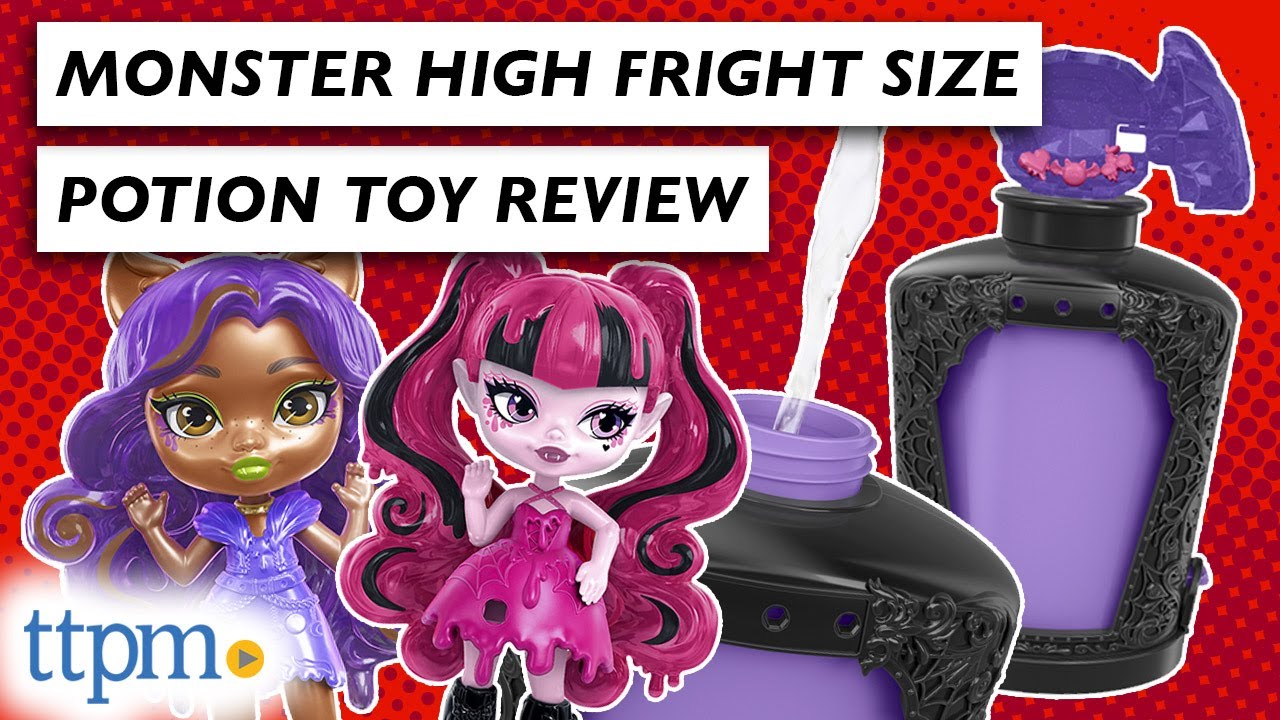 Unboxing Monster High Fright Size Potions Dolls!