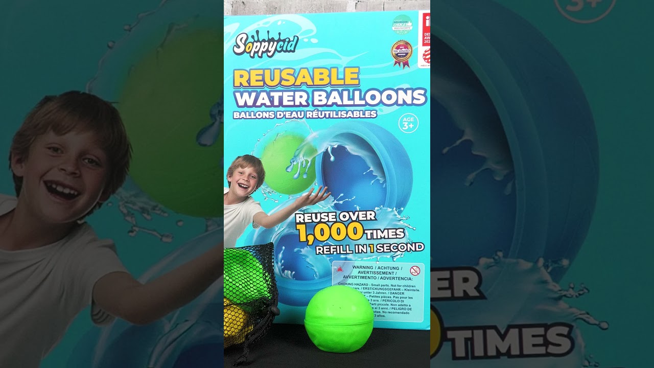 Water balloons that you can use again and again! #waterballoons