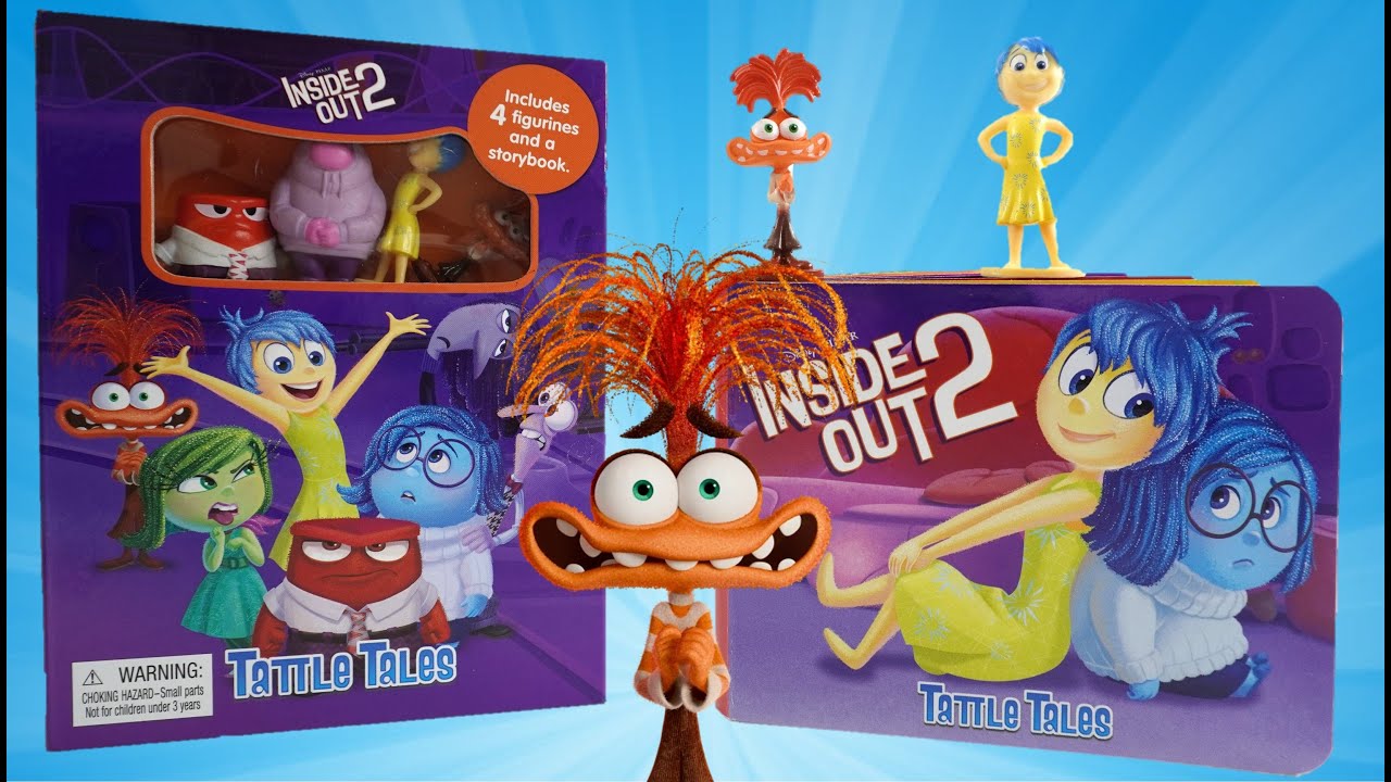 Who are the new Emotions in Disney Inside Out 2 Movie - Tattle Tale Book