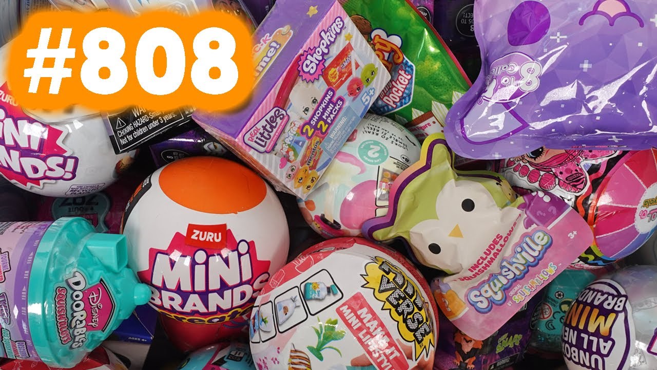 Random Blind Bag Box #808 - Stitch Feed Me, Living on the Veg, Squooshems, Squishmallow Mystery