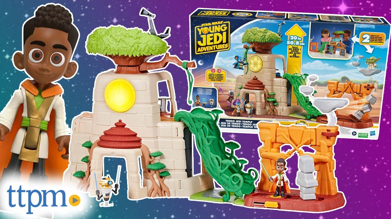 Young Jedi Adventures Tenoo Jedi Temple Playset