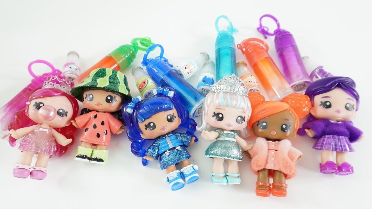 Yummiland Dolls with DIY Scented Lipgloss