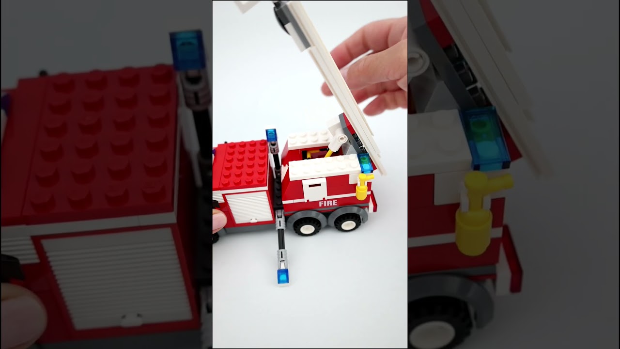 LEGO CITY 7239 Fire Truck  #lego #legospeedbuild #legocityvehicle #legofire#legotruck#legospeedbuild