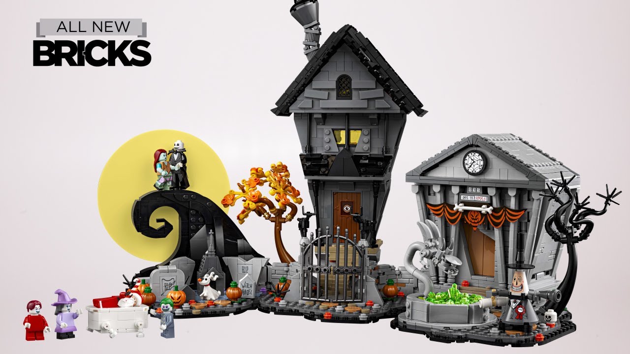 Lego Ideas 21351 Tim Burton’s The Nightmare Before Christmas Speed Build