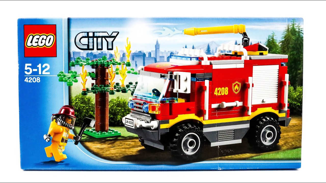 LEGO CITY 4208 Fire Truck Speed Build