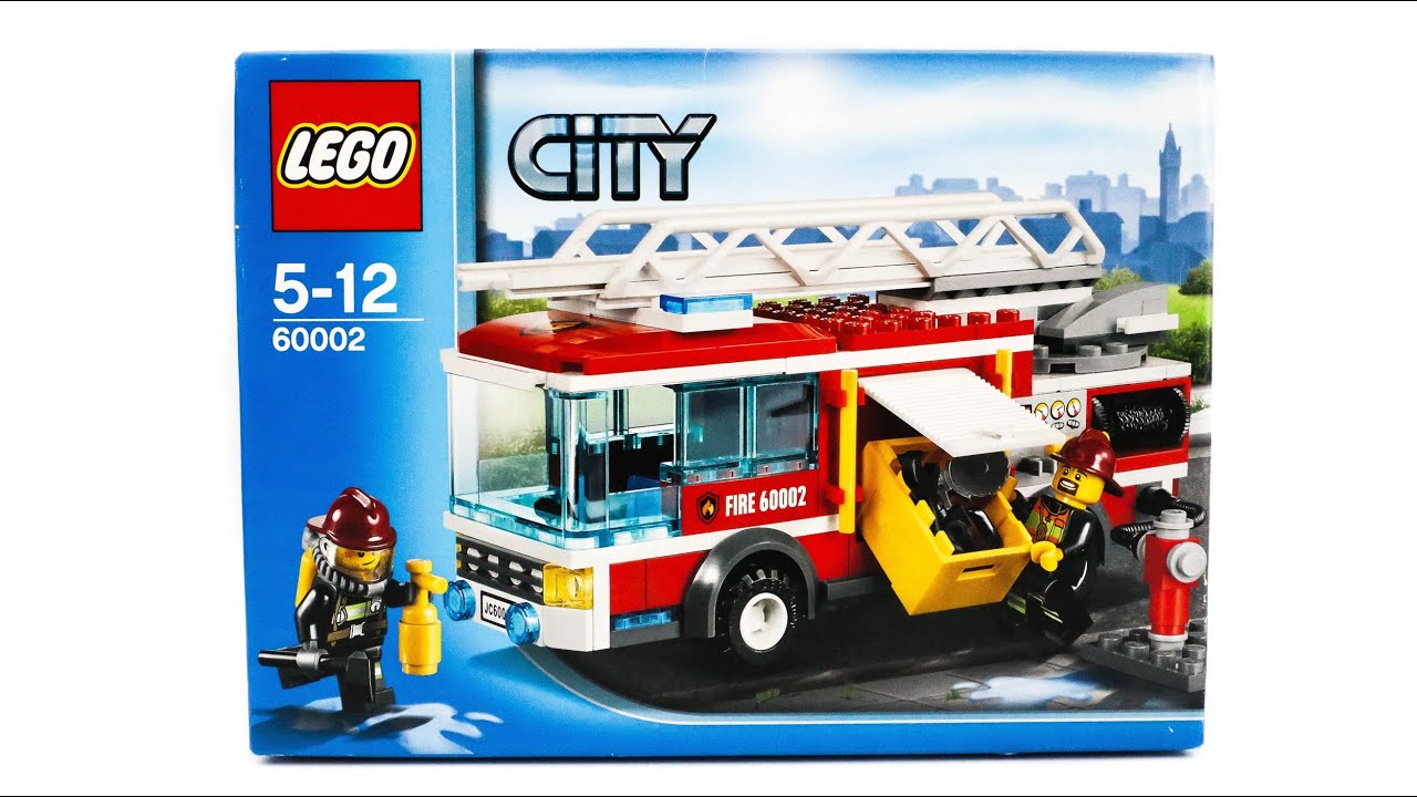 LEGO CITY 60002 Fire Truck Speed Build