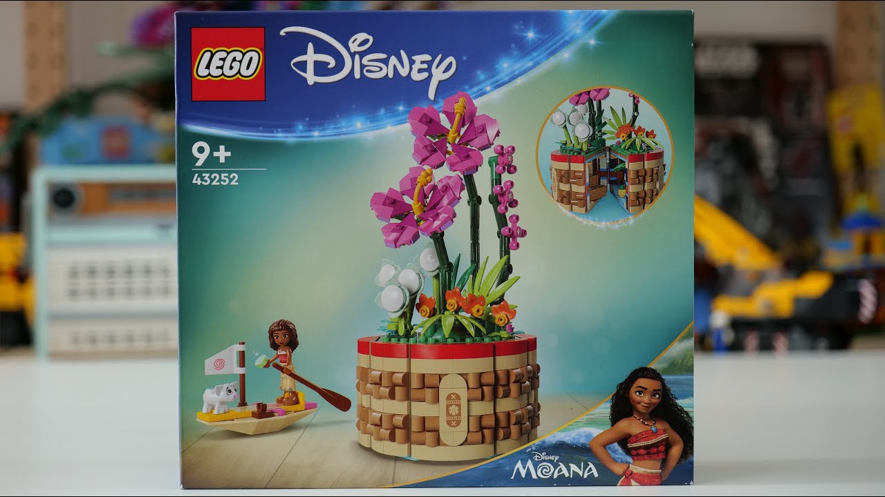 LEGO Disney 43252 Moana’s Flowerpot – LEGO Speed Build Review