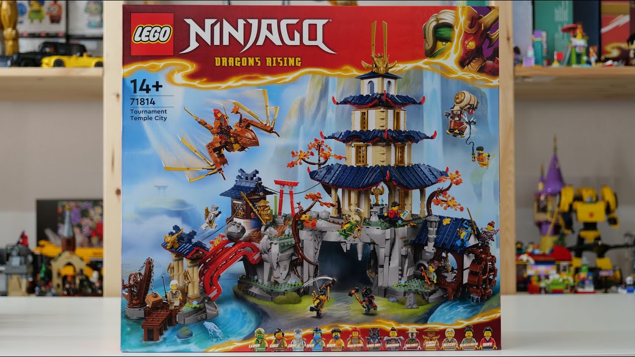 LEGO Ninjago 71814 Tournament Temple City - LEGO Speed Build Review