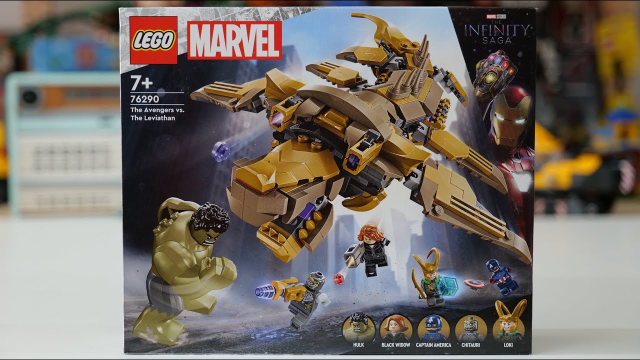 LEGO Marvel Super Heroes 76290 The Avengers vs. The Leviathan – LEGO Speed Build Review