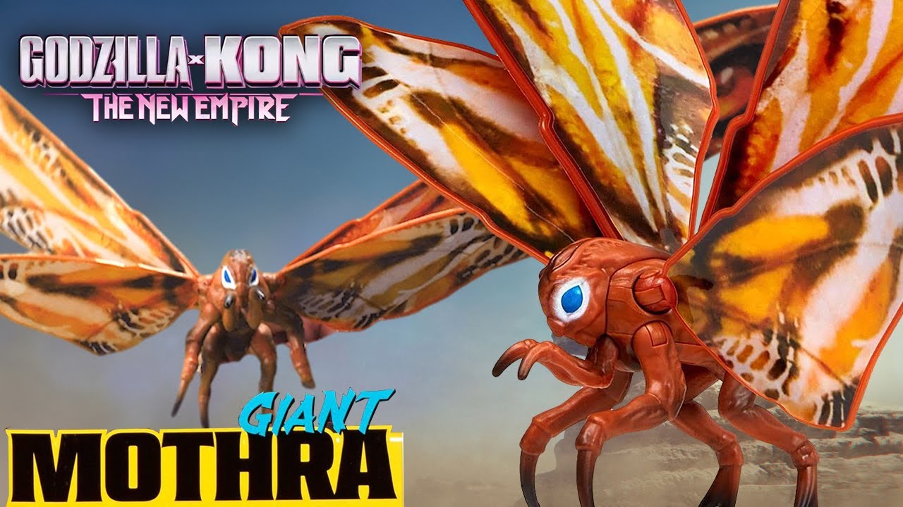 Playmates 11-Inch Giant Mothra Unboxing Review (Godzilla X Kong: The New Empire)